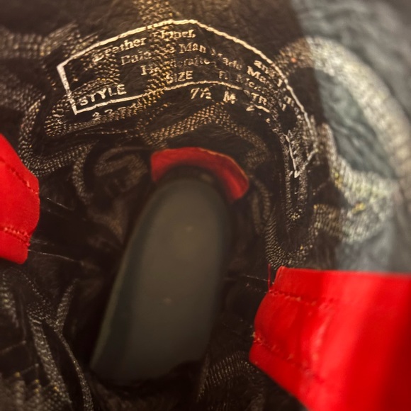 Double H Western Boots Cowboy Style 3390 Red women’s 7.5 M round toe cl - Picture 10 of 12